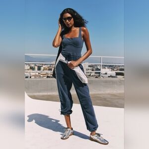 FP Movement by Free People Inbound Onesie - Midnight Navy